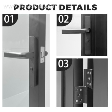Aluminum Single Panel Casement Door